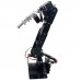 Aluminium Robot 6 DOF Arm Clamp Claw Mount Kit Mechanical Robotic Arm for Arduino Compatible