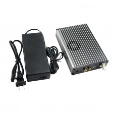 CZE-15B 0.3-15W Adjustable Stereo FM Transmitter PC Control Wireless Broadcast Radio + Power Adapter