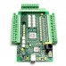 4 Axis USBCNC Mach3 Stepper Motor Controller Motion Card 0-10V Breakout Board Interface Adapter for CNC Milling Machine