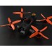 DALPROP Q5045 5 inch 4-Blade Props CW CCW Propeller for FPV Multicopter Orange 4-Pairs