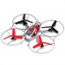 Syma X4A Mini Quadcopter 2.4G Remote Control Aircraft 360 Flip 4CH 4-Axis Helicopter Rotor IR RC Aircraft-Red