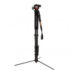 Kingjoy MP408FL Tripod Aluminum Portable Gimbal Monopod Stand for SLR Camera