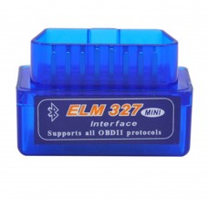 Super Mini ELM327 Bluetooth V2.1 OBD II Mini Elm 327 Car Diagnostic Scanner Tool for ODB2 OBDII Protocols