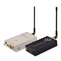 1.2G 8W Wireless Audio Video AV Transmitter 4CH Receiver System Transceiver Telemetry Set
