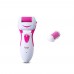 Kemei Rechargeable Electric Foot Care Tool Electric Exfoliator Pedicure Callus Skin Beauty Remover Personal Care Peeling Feet Women
