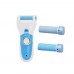 KEMEI KM-2503 Rechargeable Callous Remover Electric Foot Pedicure Peeling Machine Cuticle Remover Feet Care