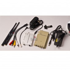 1.2GHz 4W Wireless Audio Video AV Transmitter Receiver Transceiver Telemetry Set for FPV