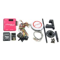 Mini Pixracer Autopilot Xracer FMU V4 PX4 Flight Controller + M8N GPS for FPV Multicopter-Red