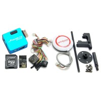 Mini Pixracer Autopilot Xracer FMU V4 PX4 Flight Controller + M8N GPS for FPV Multicopter-Blue