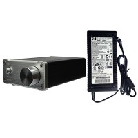 GA-50 Class D TPA3123 2.0 Channel 50Wx2 Digital Amplifier HIFI Home Audio Power Amp + Power Supply-Silver
