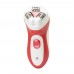 KEMEI 2 in 1 Tweezer Heads Multifunction Epilator Rechargeable Hair Remover Shaver Female Care KM-330
