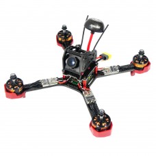 DALRC XR220 4-Axis Carbon Fiber Quadcopter Frame with 5V 12V 3A PDB & LED Board for FPV