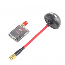 Foxeer TM25 Switcher 5.8G 40CH AV Transmitter TX for Racing FPV SMA w/DALRC Mushroom Antenna