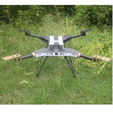 UAV H4 680 Daya Folding 4-Axis Carbon Fiber Quadcopter Frame w/Landing Gear for FPV