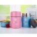 Haers Insulated Food Jar 600ml Stainless Steel Thermal Insulated Food Container Vacuum Lunch Box