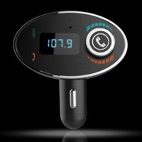 BT-C1 Handsfree Wireless Bluetooth LCD MP3 Audio Player Car SD MMC USB Charger FM Transmitter Modulator