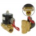 2W160-15 AC220V Waterpeoof Pure Copper 1/2" Pneumatic Electric Solenoid Valve for Water Oil Gas