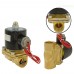 2W160-15 DC12V Pure Copper 1/2" Pneumatic Electric Solenoid Valve for Water Oil Gas