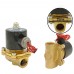 2W160-15 DC12V Pure Copper 1/2" Pneumatic Electric Solenoid Valve for Water Oil Gas