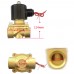 2W-200-20 DC 12V 3/4" Normal Closed Electric Solenoid Valve for Water Oil Gas