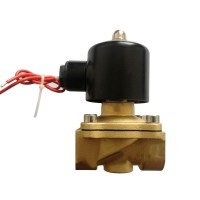 2W-200-20 DC 12V 3/4" Normal Closed Electric Solenoid Valve for Water Oil Gas