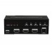 HDS-821P 2x1 HDMI Splitter Video Audio Division Multi-Viewer w/PIP Two Input One output HDMI Port for PC DVD Player to HDTV