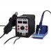 YIHUA 898BD+ 220V 2 in 1 Digital Display Electric Solder Iron + Hot Air Heat Gun SMD Rework Soldering Desoldering Station