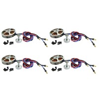 RCtimer 5010-530kv Disc Professional Brushless Motor for Quadcopter Multirotor 4-Pack