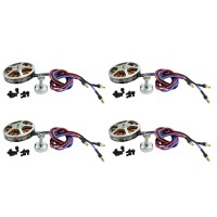 RCtimer 5010-530kv Disc Professional Brushless Motor for Quadcopter Multirotor 4-Pack