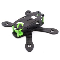 GEP130X 130mm 4-Axis 3K Carbon Fiber Racing Quadcopter Frame w/PDB BEC for FPV