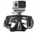 Dive Snorkel Diving Mask Swimming Goggles Tempered Glasses for Gopro Hero 3+ 4 Action Camera