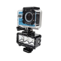 Gopro Light Underwater Diving LED Flash Light Lamp Mount Monopod for GoPro Hero 4 Session 4 3 3+ Xiaomi Yi