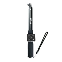 SJCAM Aluminum Selfie Stick with Remote Controller Set for SJCAM M20 Action Camera-Black