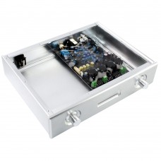 DAC Audio Decoder Chassis Shell Case Enclosure Box Aluminum 250x328x70mm WA48