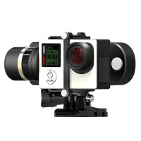 Wearable Gimbal 2-Axis Camera Stabilizer PTZ for Gopro 3 3+ 4 Feiyu FY Tech WG Mini
