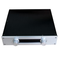 Aluminum Amplifier Chassis Case Enclosure Shell Box for Audio 308x320x70mm WA50