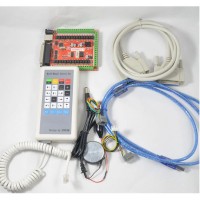 CNC 6 Axis USB LPT Mach3 Breakout Board Kit w/ Manual Control Box Handwheel for Controlling Stepper Motor