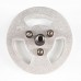 Aluminum Alloy Bearing Wheel for Tank Tracks Crawler Caterpillar Chassis Car Toy-Silver 2-Pack