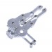 Robot 2DOF Aluminium Clamp Claw Gripper Mount Kit w/MG996R Servo for Arduino