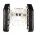 Tank Chassis Track Caterpillar Car Chassis Plastic Tracked Crawler Robotic Toy for Robot Arduino DIY T300
