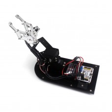 3DOF Robot Mechanical Arm Claw Frame with Base for Education Teaching DIY