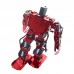 Red 17DOF Robo-Soul H3.0 Biped Robotics Two-Legged Human Robot Aluminum Frame Kit w/17pcs Servo 