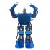 Blue 17DOF Robo-Soul H3.0 Biped Robtic Two-Legged Human Robot Aluminum Frame Kit w/17pcs Servo 