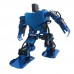Blue 17DOF Robo-Soul H3.0 Biped Robtic Humanoid Robot Aluminum Frame Full Kit w/17pcs Servo + Controller
