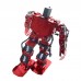 Red 17DOF Robo-Soul H3.0 Biped Robtoics Two-Leg Human Robot Aluminum Frame Kit Only No Servos