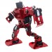 Red 17DOF Robo-Soul H3.0 Biped Robtoics Two-Leg Human Robot Aluminum Frame Kit Only No Servos