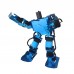 Blue 17DOF Robo-Soul H3.0 Biped Robotics Two-Legged Human Robot Aluminum Frame Kit Only No Servos