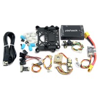 Cuav Pixhack 1.9.1 Flight Control Combo for FPV Drone Quad Multicopter Golden Shell 