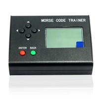 Morse Code Trainer LCD Telegraph Short Wave Radio Station CW Auto Key Radio Transmitter