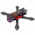 Reptile-Martian 220mm 4-Axis Carbon Fiber Quadcopter Frame 4mm Arm w/Power Distribution Board Support Gopro Camera for FPV Upgraded